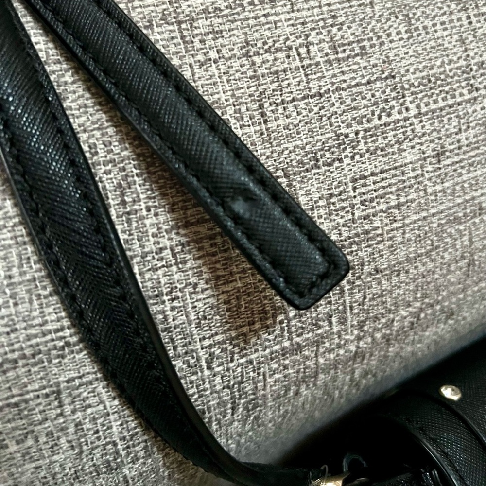 Kate spade Carsen Laurel Way Crystals Bow Saffiano Cow Leather Crossbody Bag - Picture 14 of 15